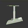 Sturdy Multipurpose Hardware Tool Stand With Stable Base And Horizontal Platform