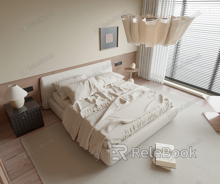 Modern Double Bed model