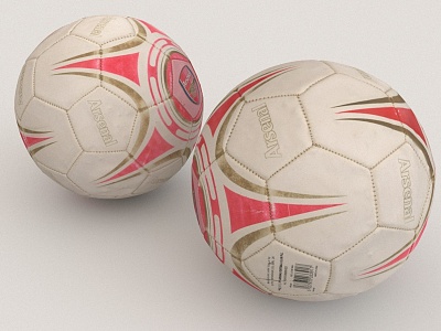 football sport ball 3d model