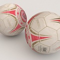 football sport ball 3d model