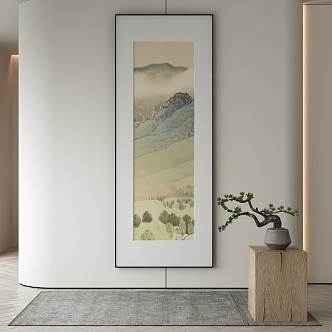 New Chinese Decorative Painting 3d model