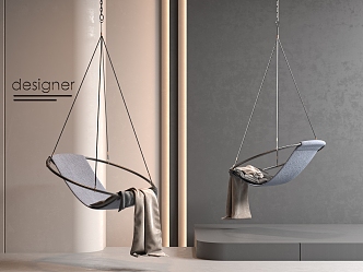 Modern Hanging Chair Swing Chair 3d model