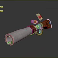 Science Fiction Firearms Next Generation Firearms Science Fiction Game Gun Game Firearms Game Gun Concept Gun Laser Gun 3d model