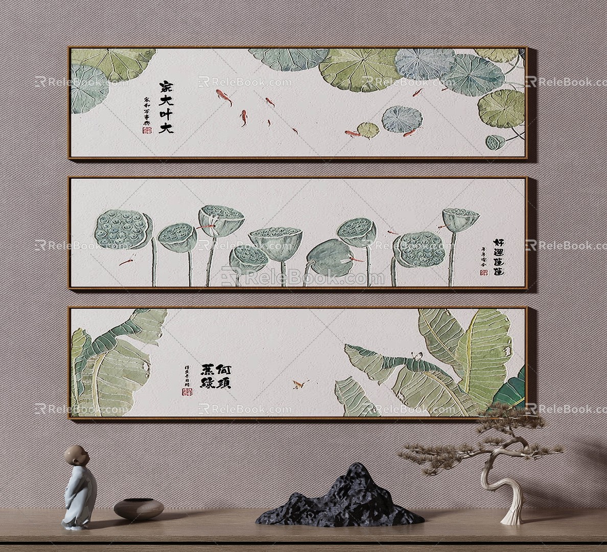 New Chinese Decorative Painting model