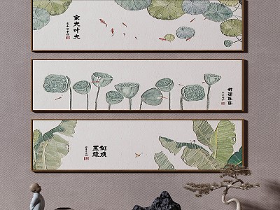 New Chinese Decorative Painting model