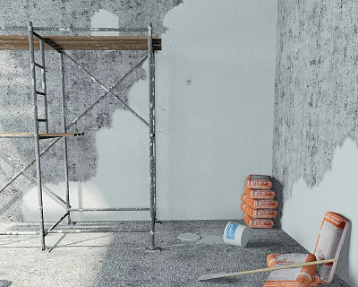 Modern Paint Bucket 3d model Modern Paint Bucket 3d model