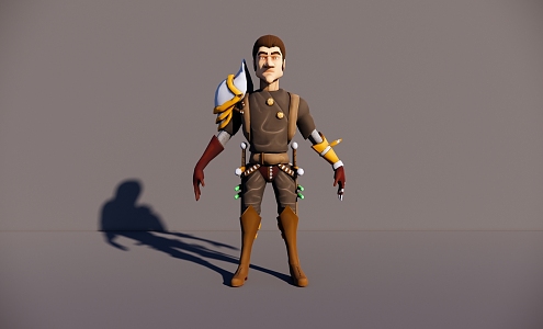 Characters 3d model