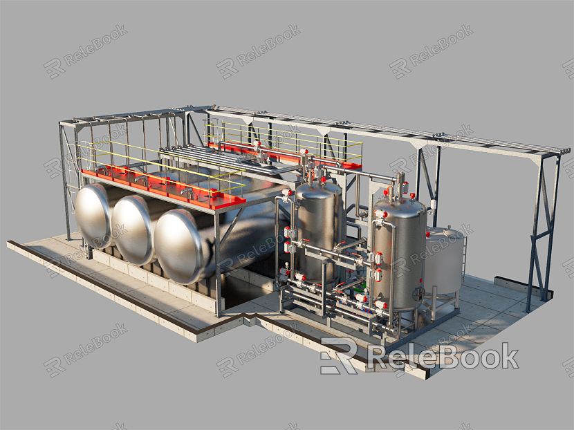 Modern Industrial Equipment Unit Processing Chemical Equipment model