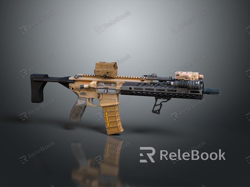 modern rifle semi-automatic rifle combat rifle battle rifle model