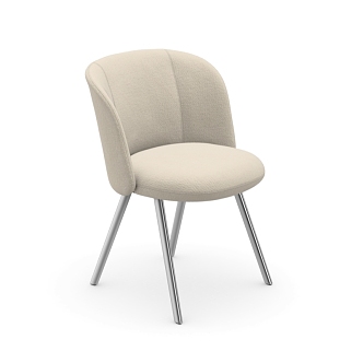 Foreign Famous Vitra Furniture Mika Multilateral Chair 3d model