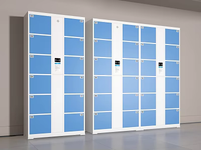 Modern Electronic Cabinet Wardrobe Storage Cabinet Storage Wardrobe Storage Cabinet Storage Cabinet Storage Cabinet Storage Cabinet Self-service Cabinet 3d model