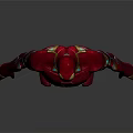 Iron Man Game and Movie Character with Red and Gold Armor
