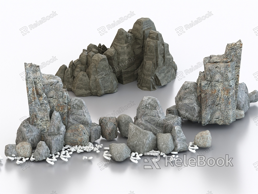 Stone stone rockery landscape stone marble hemp stone model