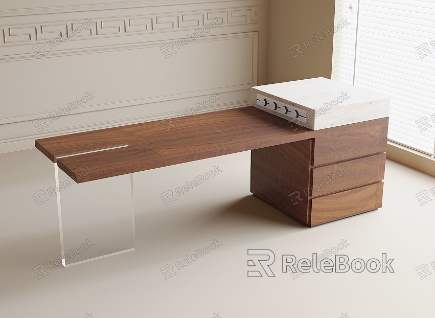 Modern island table model