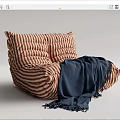 Modern Ligne Roset Lazy Sofa 3d model