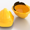 Safety helmet safety helmet construction hat helmet 3d model