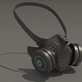 Gas Mask Gas Mask Biochemical Mask Gas Mask Simple Model Gas Mask Low Model Gas Mask Low Face Game Mask 3d model