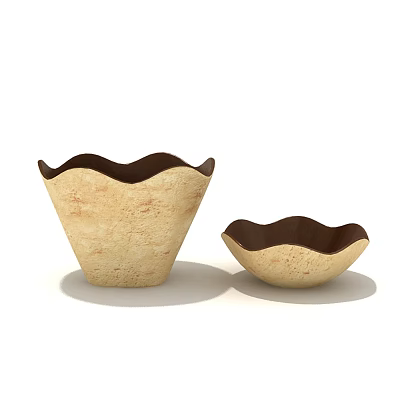 Tea Set Porcelain Tea Set Modern Tableware 3d model