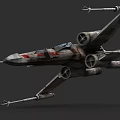 Detailed Fighter Jet Military Aircraft Design With Wing Structure Engine Components And Weapon Systems