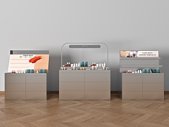 Beauty store display cabinet beauty cabinet 3d model