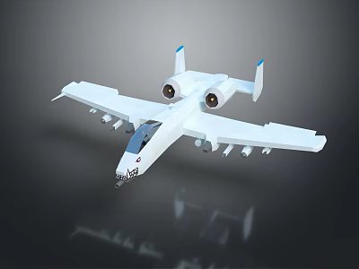 Modern White Airliner With Twin Engines Streamlined Wings And Aerodynamic Design 3d model