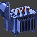 Transformer Main Transformer Substation Transformer Device Power Equipment and Facilities Transformer Distribution Substation UHV Power Facilities 3d model