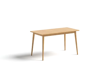 Modern dining table 3d model