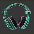 Sleek Modern Over Ear Headphones With Metallic Design And Superior Audio Quality