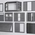 Different Styles And Types Of Window Shutters With Various Structures