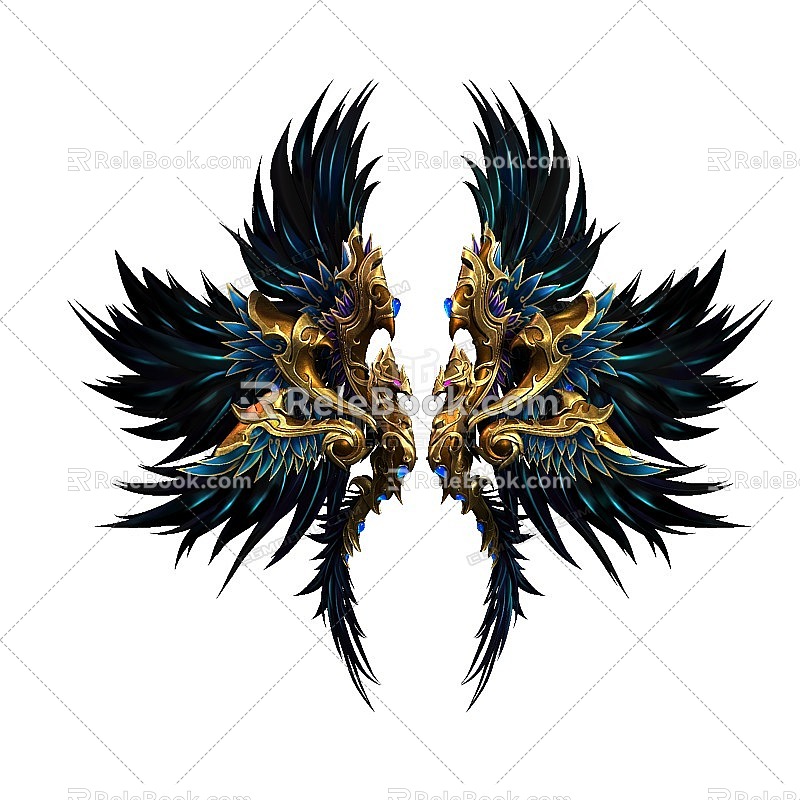 Angel Wings Devil Wings 3d model