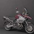 Modern Motorcycle 3d model