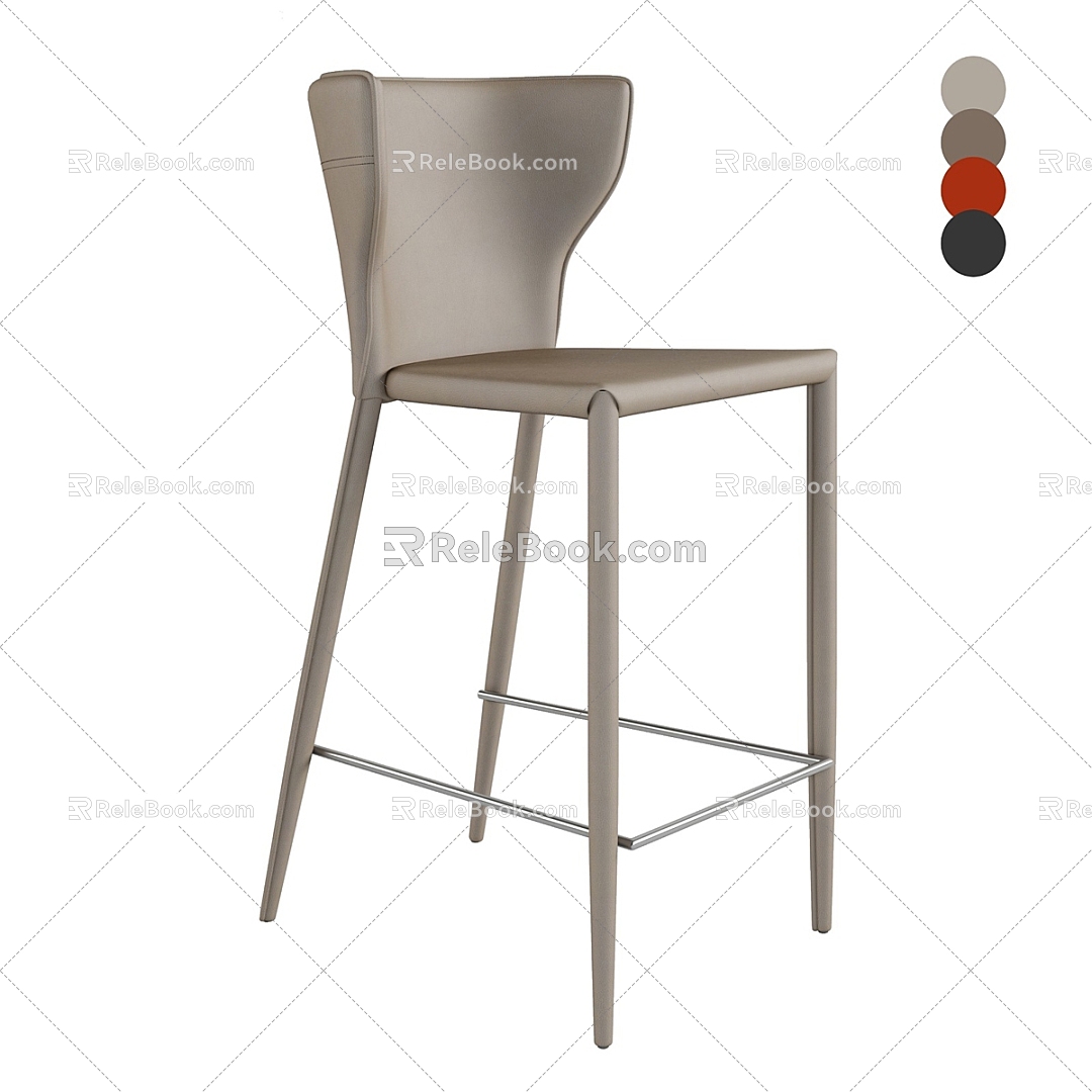 Simple Bar Stool model