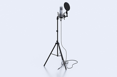 Microphone Speaker Recording Microphone 3d model