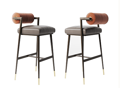 Modern Bar Chair Bar Chair 3d model