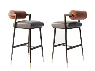 Modern Bar Chair Bar Chair 3d model