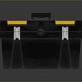 Box Toolbox Box Luggage Leather Box Leather Box Container 3d model
