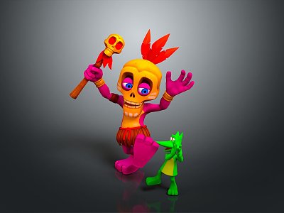 Monster Warrior Alien Monster Alien Monster 3d model