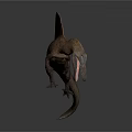 Realistic Spinosaurus Dinosaur Model With Sail Back And Long Snout In Dynamic Pose