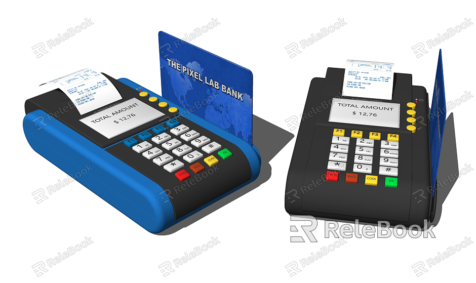 Modern credit card machine credit card machine model