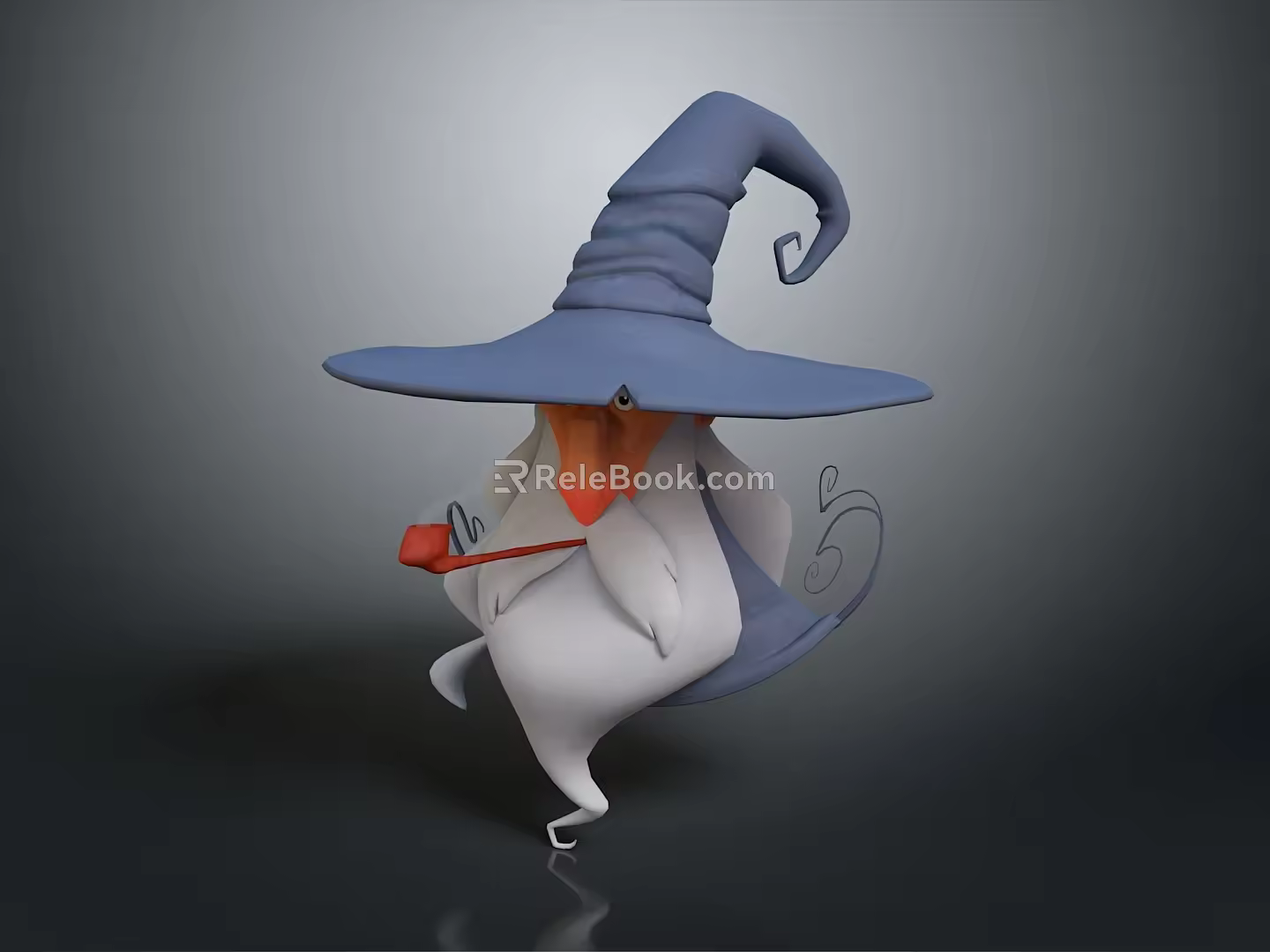 Gandalf Wizard figures game characters 3d model