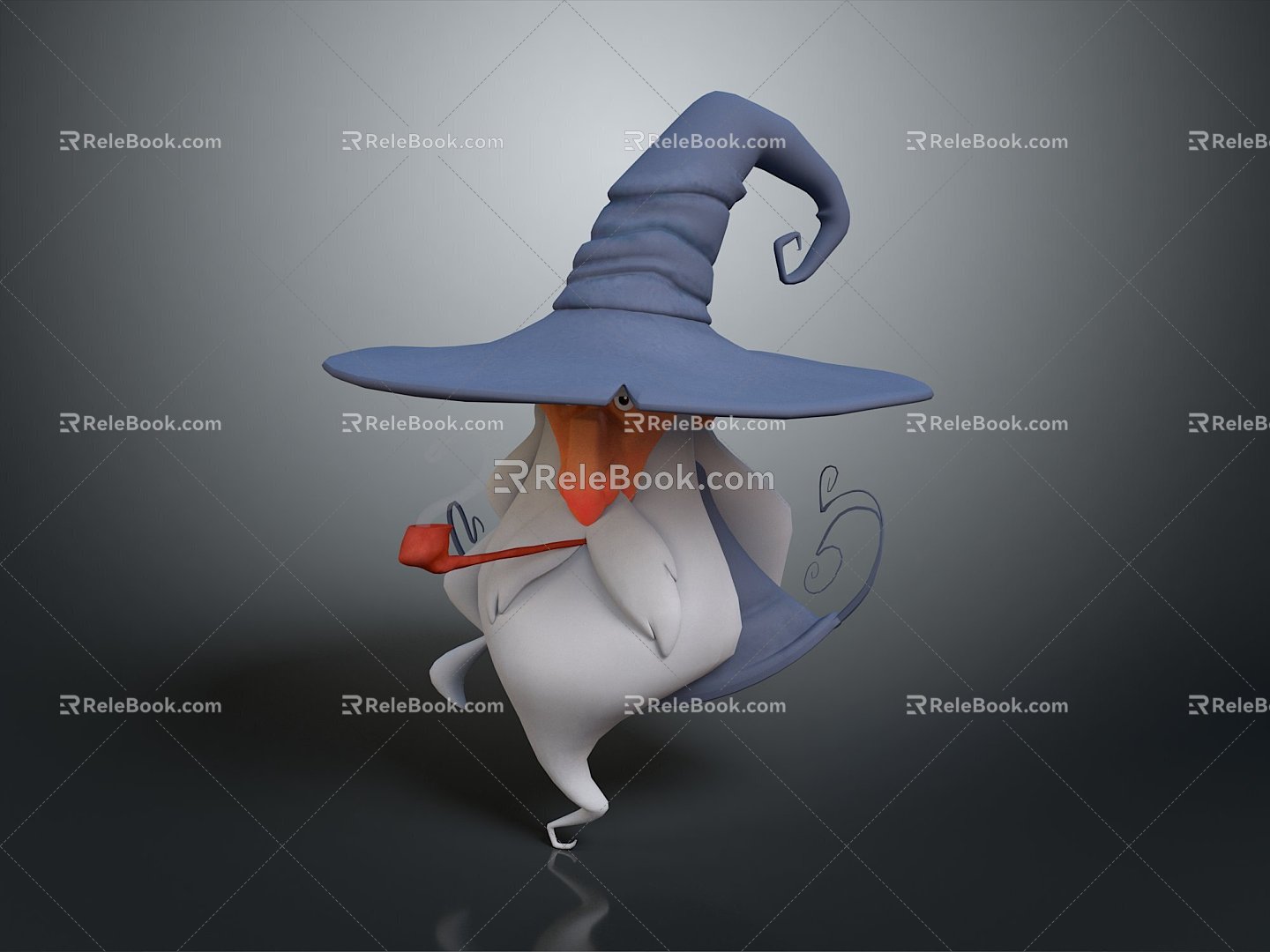 Gandalf Wizard figures game characters 3d model