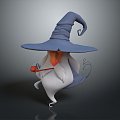 Gandalf Wizard figures game characters 3d model