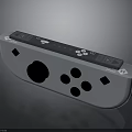 White Modern Wireless Game Controller With Multiple Buttons And Joystick For Gaming Devices
