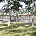 Modern gallery pavilion gallery 3d model