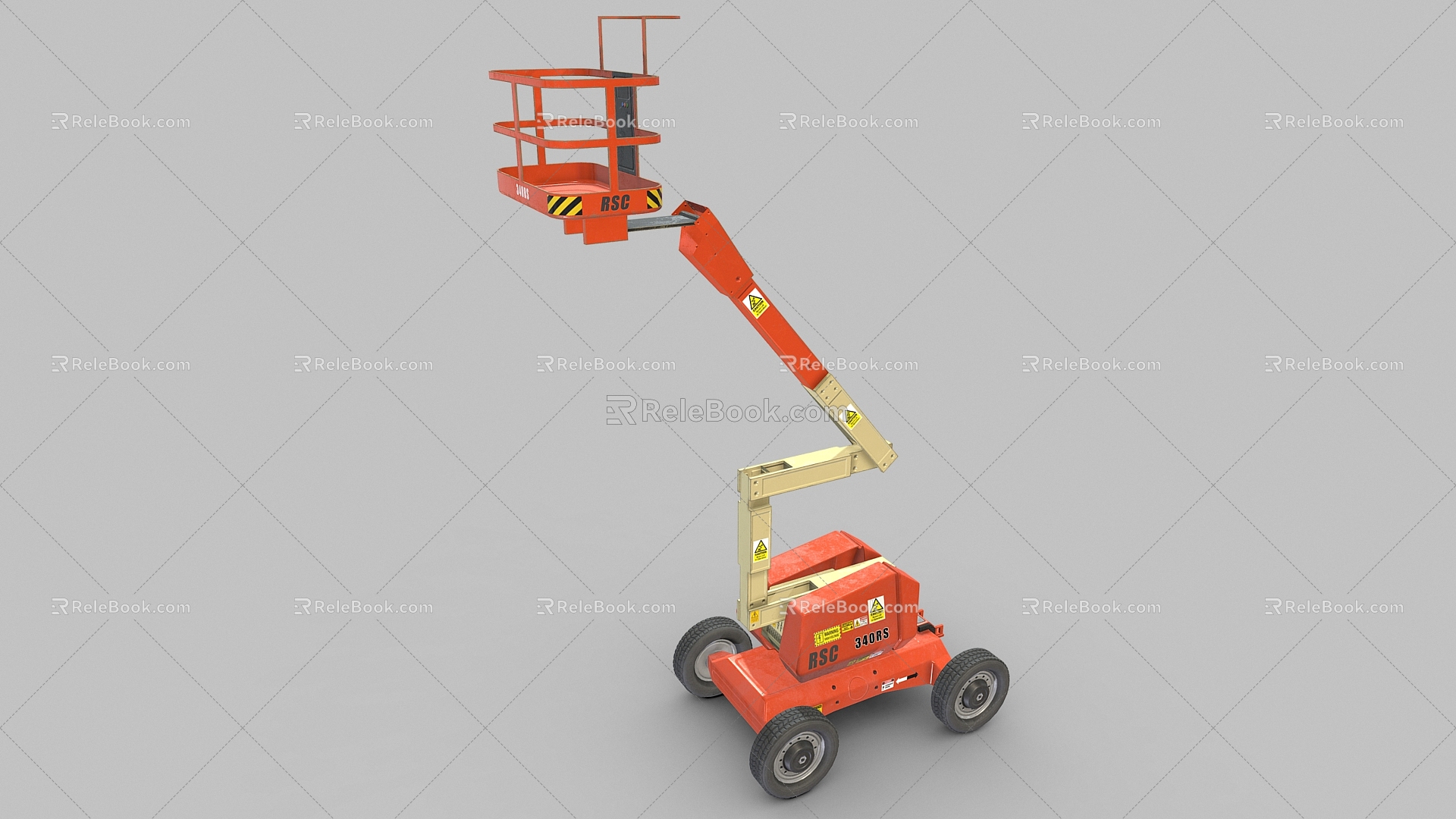 Lifts Cartoon Lifts Tower Crane Crane 3d model