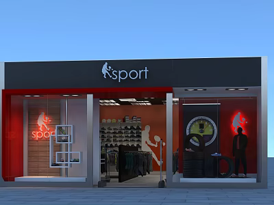 Modern Window 3d model