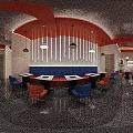 Commercial Kitchen Interior With Stainless Steel Cabinets Worktables Appliances And Large Window