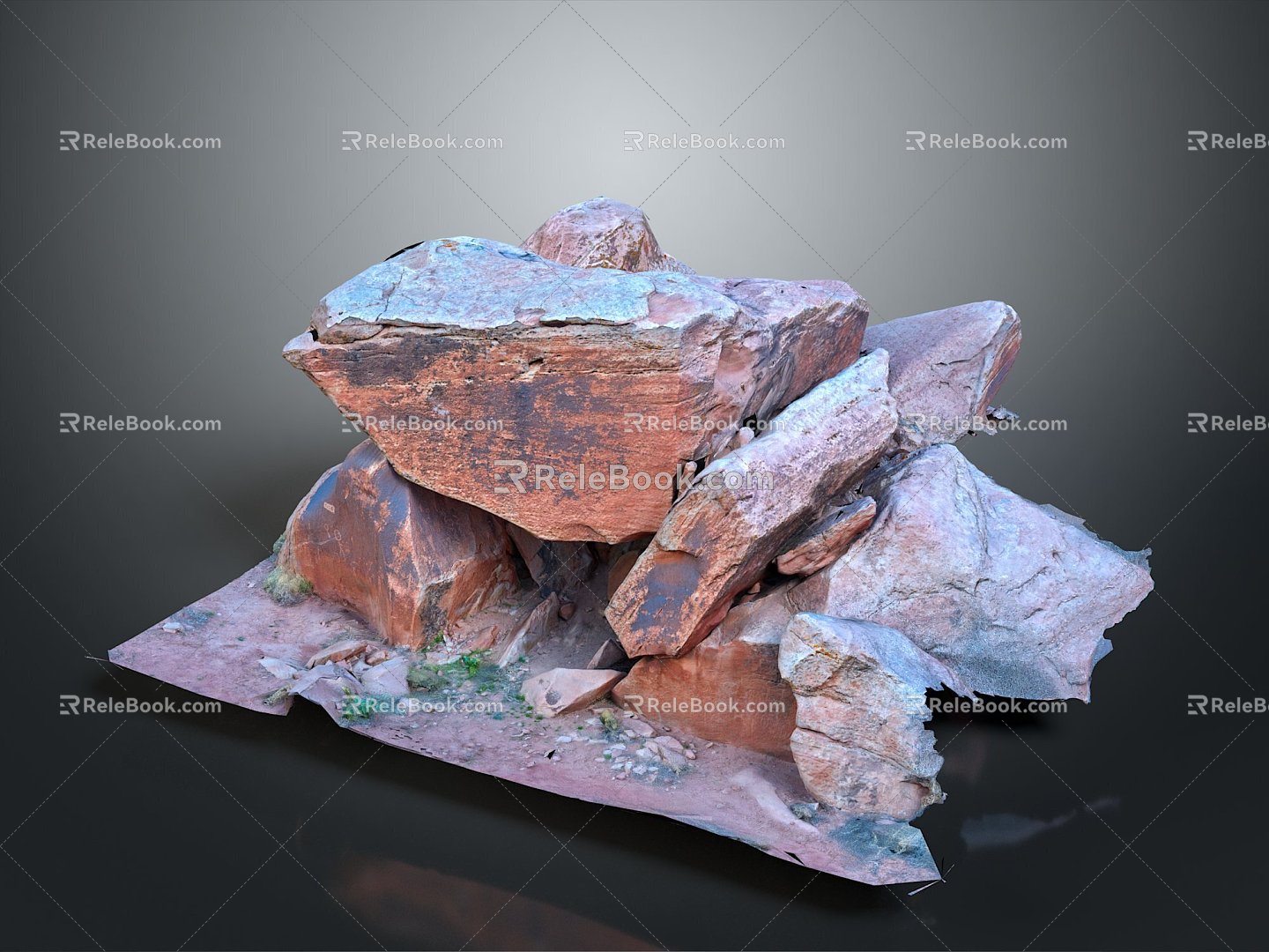 Cave Mountain Cave Cave Realistic 3d model