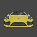 Porsche 911TurboS Convertible Edition 3d model