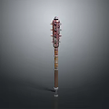 Sci-fi Hammer Sci-fi Stick Mace Sci-fi Weapon Ancient Weapon Hammer Cold Weapon Medieval Item 3d model